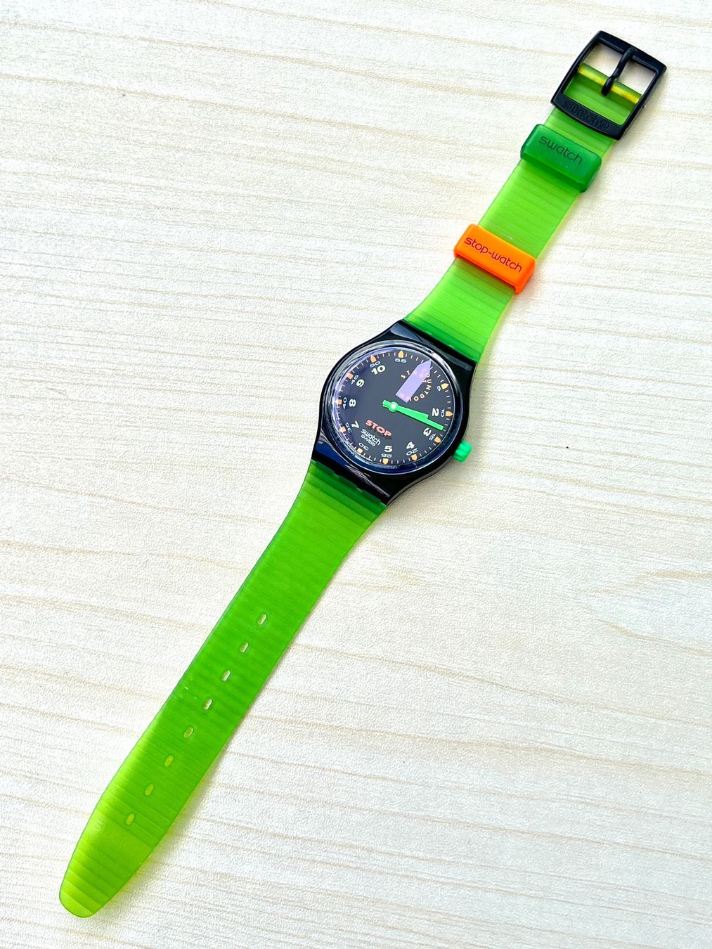 Swatch Orologi: Swatch Stopp Uhr, Sommer-Look! – Usato da Grenchen venduto da chththl 1