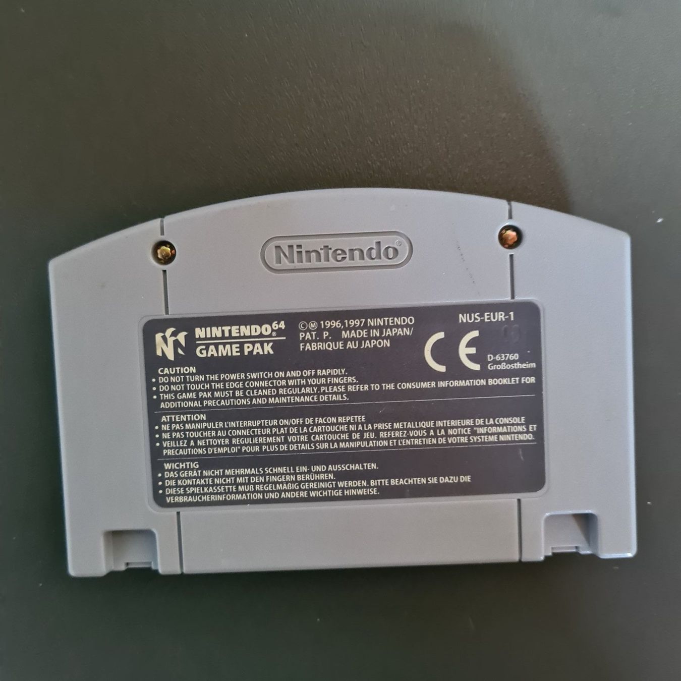 Nintendo Giochi: Glover für Nintendo 64 – Usato da Chur venduto da 1996hiphop 1