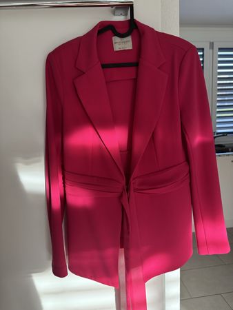 Pink rote jacke
