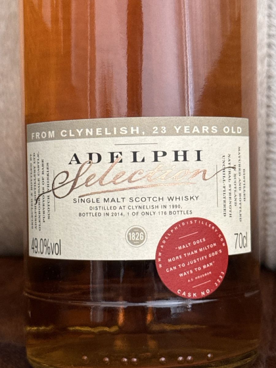 Clynelish Spirituosen: Clynelish  23 Years. Adelphi Selection, Single Malt Whisky! – Neu und originalverpackt aus Gebenstorf von 5412Even 1