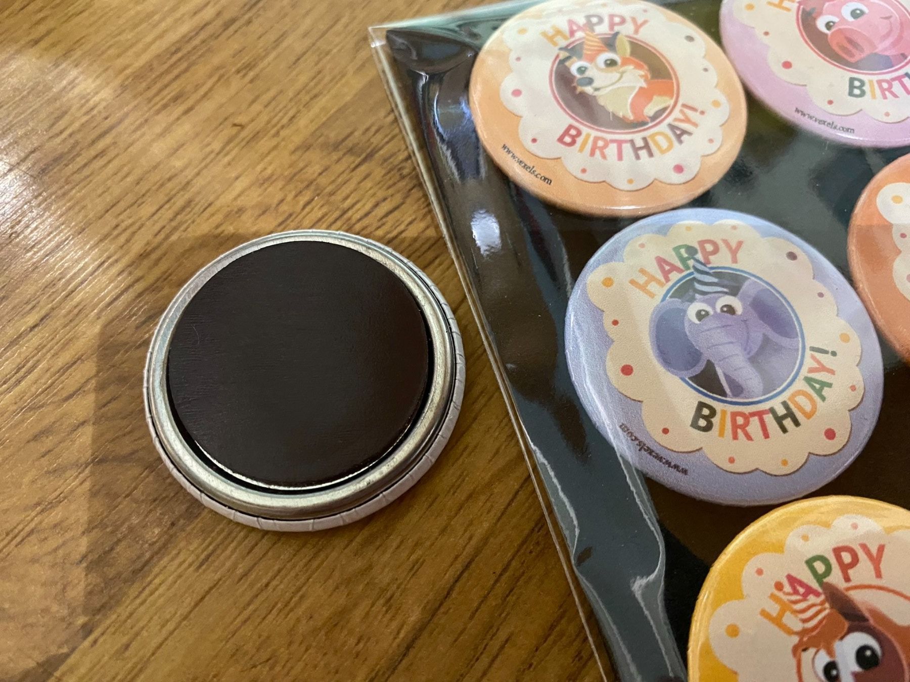 Magnete: Geburtstag Magnet Buttons – Neu (gemäss Beschreibung) aus Basel von FatCatPacksTheRatt 1