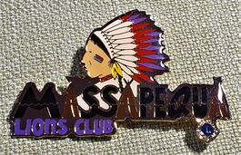 N449 - Pin Lions Club International - USA Massapequa NY