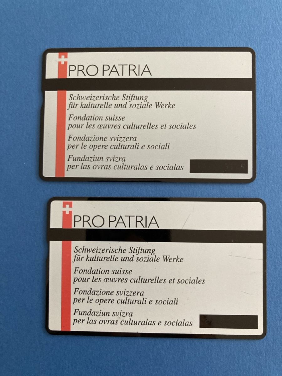 Schede telefoniche: 2 leere Taxcard – Usato da Schüpfheim venduto da lenny25 1
