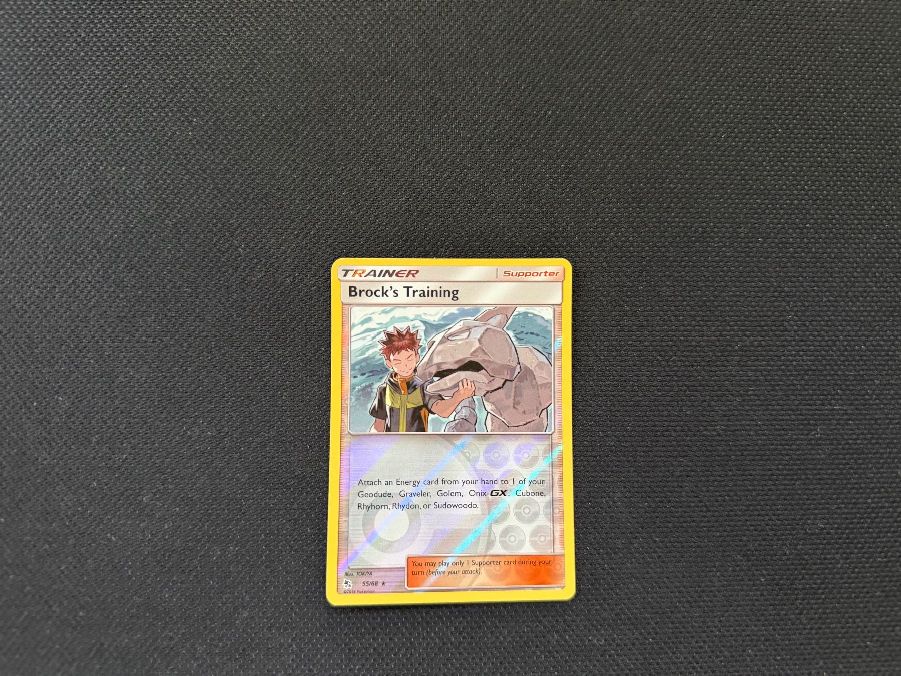 Pokémon Carte collezionabili: Brock's Training 55/68 - Reverse Holo – Usato da Zürich venduto da mountainwizard00