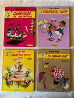 4 BD Lucky Luke des années 70 EditeurDargaud