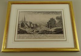 KÜSNACHT ÜBERSCHWEMMUNG 1778, KUPFERSTICH UM 1780