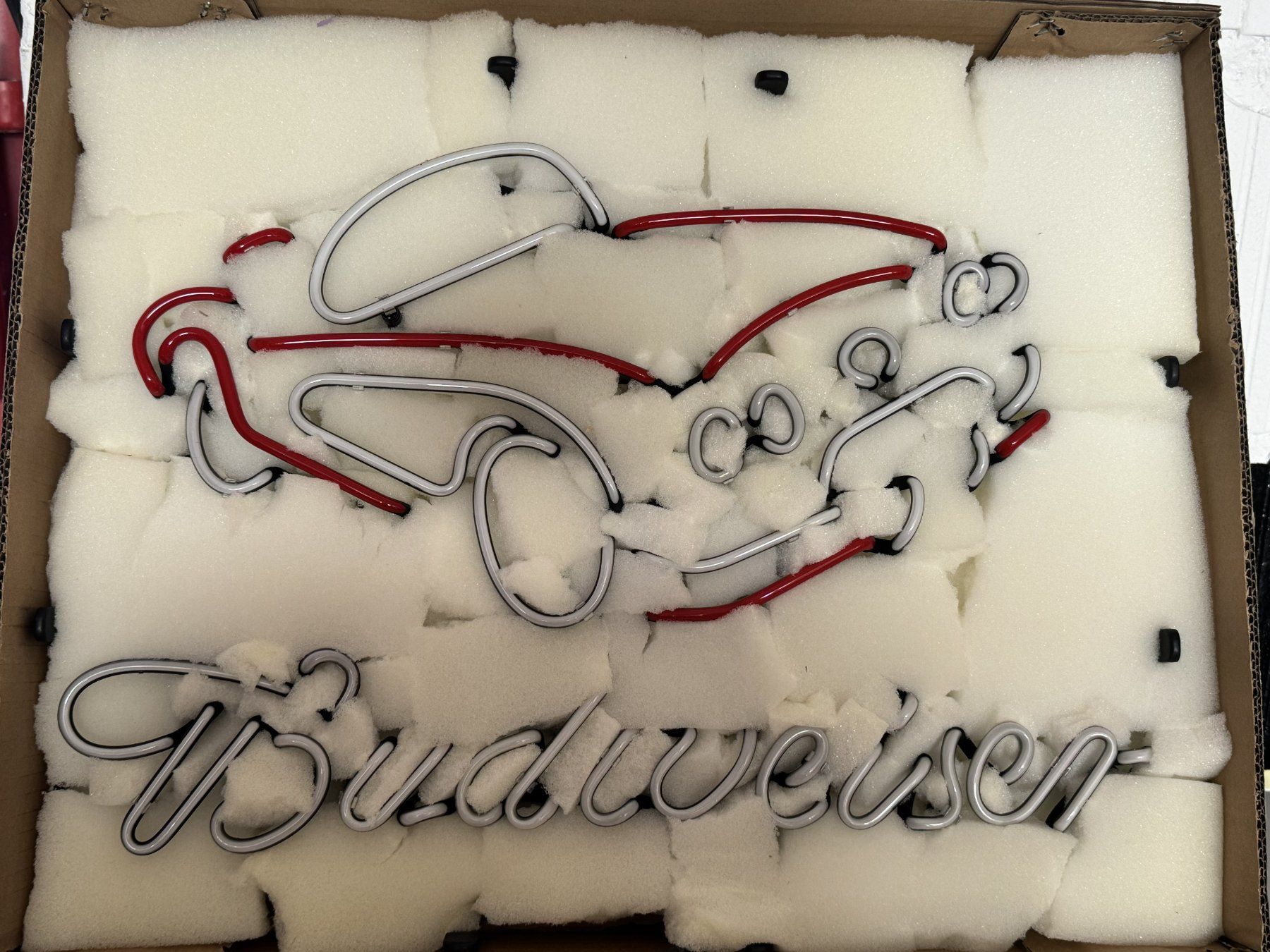 Tutte le decorazioni: Budweiser Neonschild  Neonsign – Nuovo (secondo la descrizione) da Ueberstorf venduto da Chasselas 2
