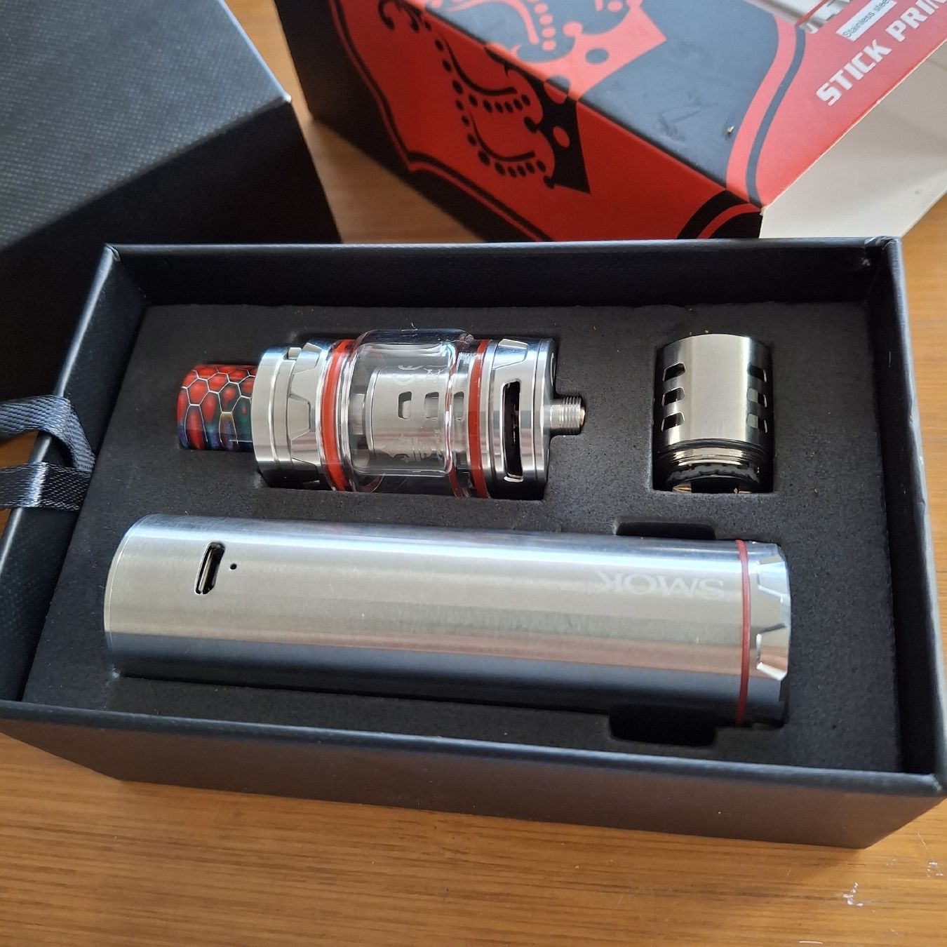 Smok Altri Prodotti per fumatori: SMOK Stick Prince Edelstahl Verdampfer/E Zigarette Neu – Nuovo e nell'imballaggio originale da Luzern venduto da GoSecond 1