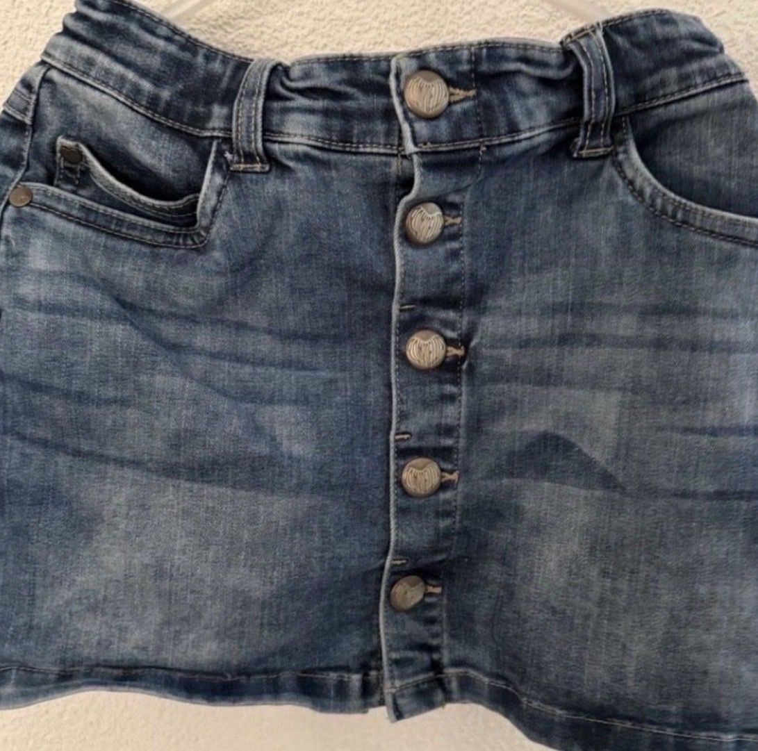 Pomp de Lux Vestiti & Gonne: Pomp de lux Jeansrock Denim 134/140 blau – Nuovo (secondo la descrizione) da Freidorf TG venduto da nad_fxh7