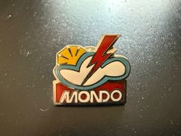 MONDO Anstecknadel Pin - Seltenes Sammlerstück! Vintage!