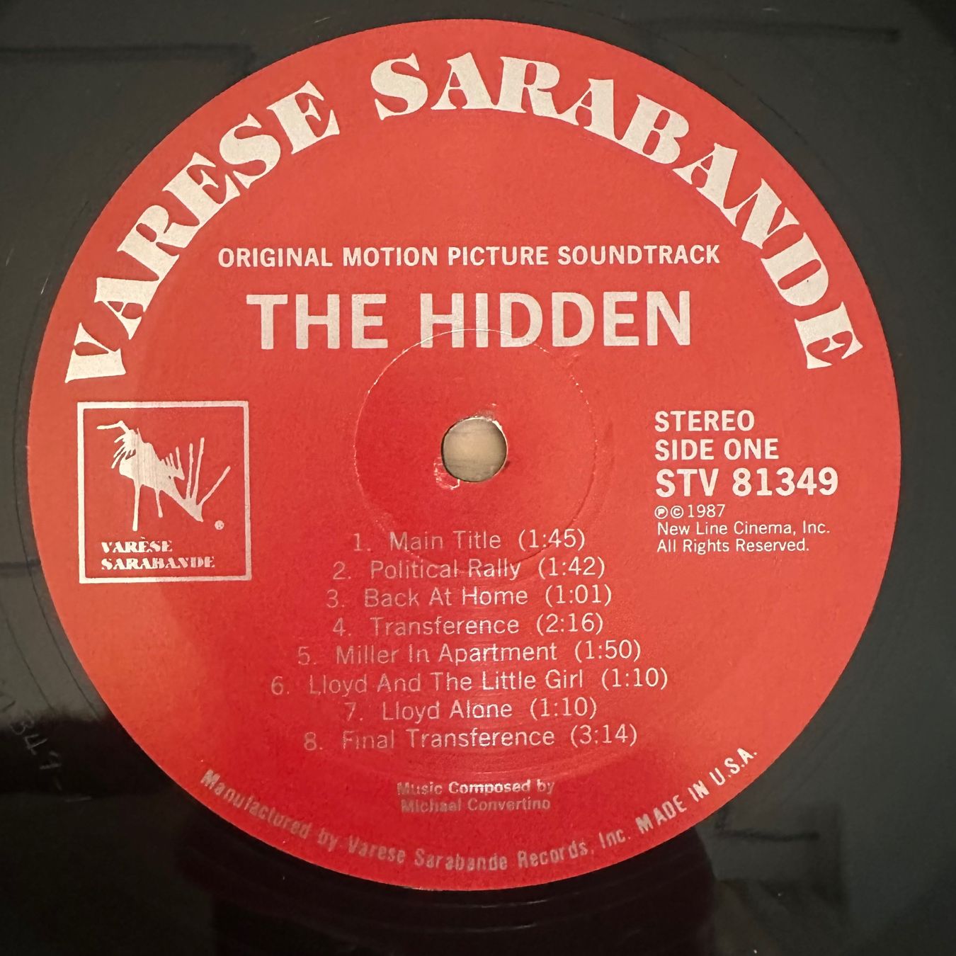 Dischi in vinile: Michael Convertino – The Hidden - LP – Usato da Caslano venduto da campo_santo 2