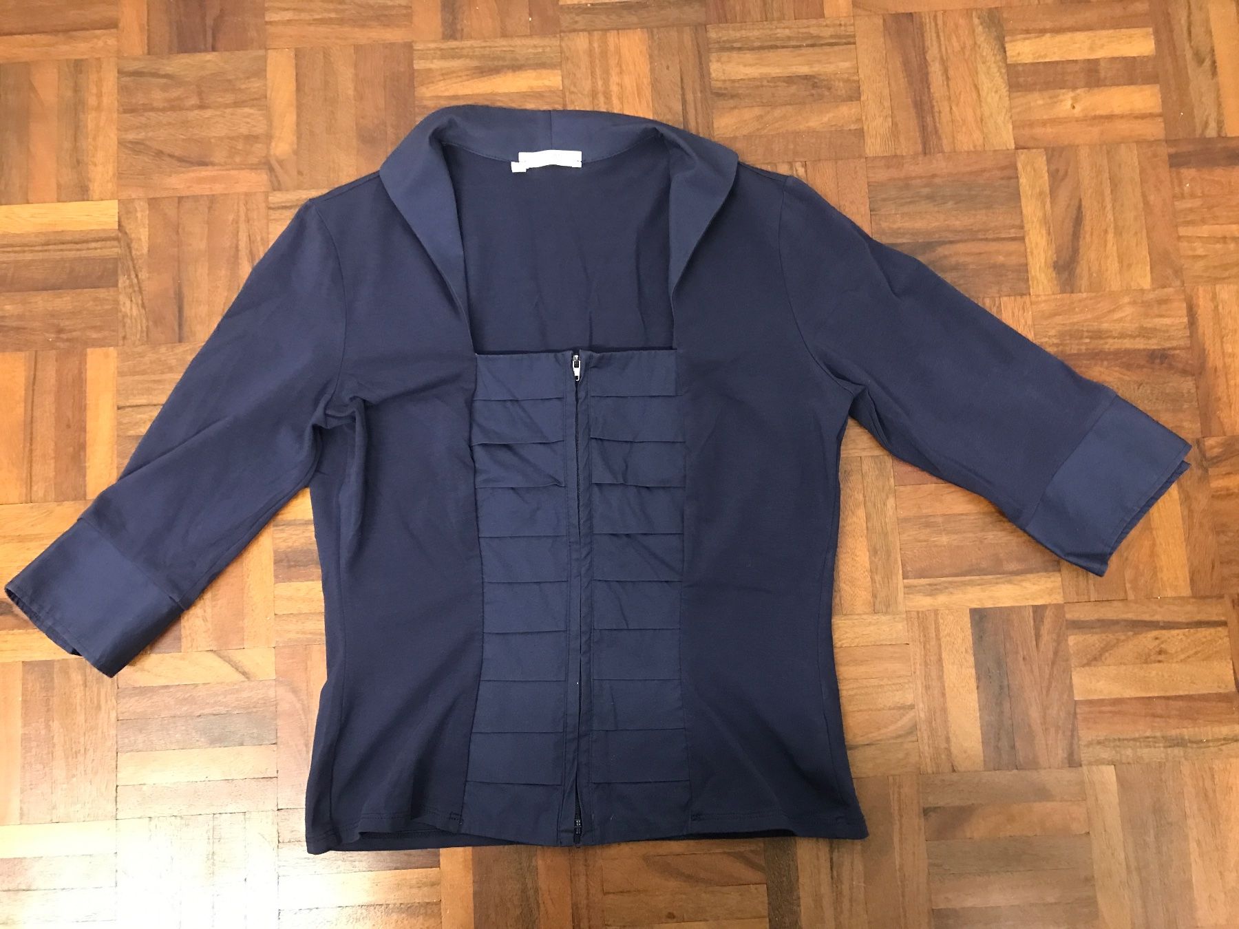 T-Shirts: Spezielles blaues Oberteil Gr 38 – Gebraucht aus St. Margrethen SG von kellenbh