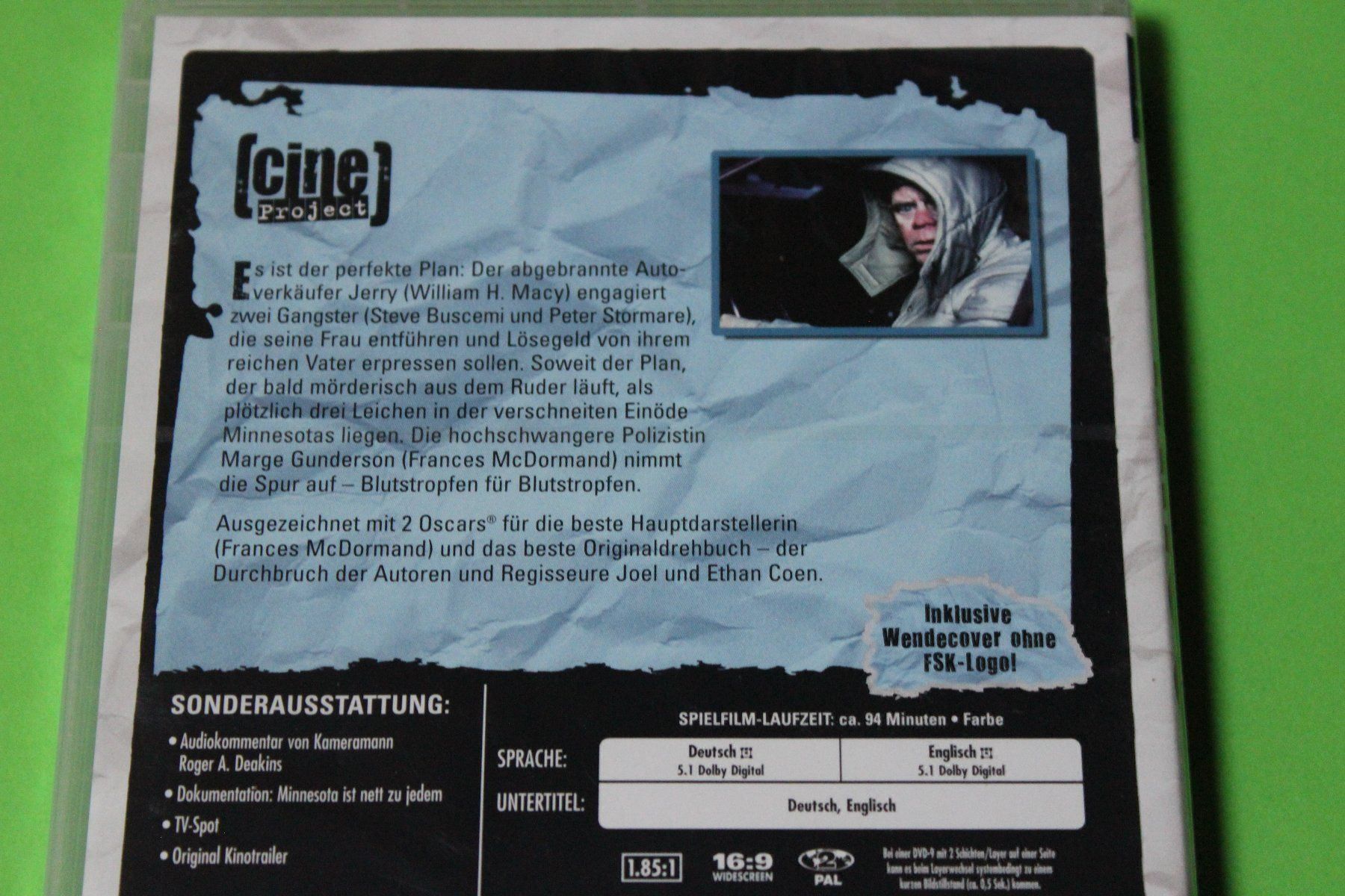 Alle DVDs: FARGO DVD (KLASSIKER!) NEU und originalverpackt – Neu und originalverpackt aus Tübach von JamesStone 3