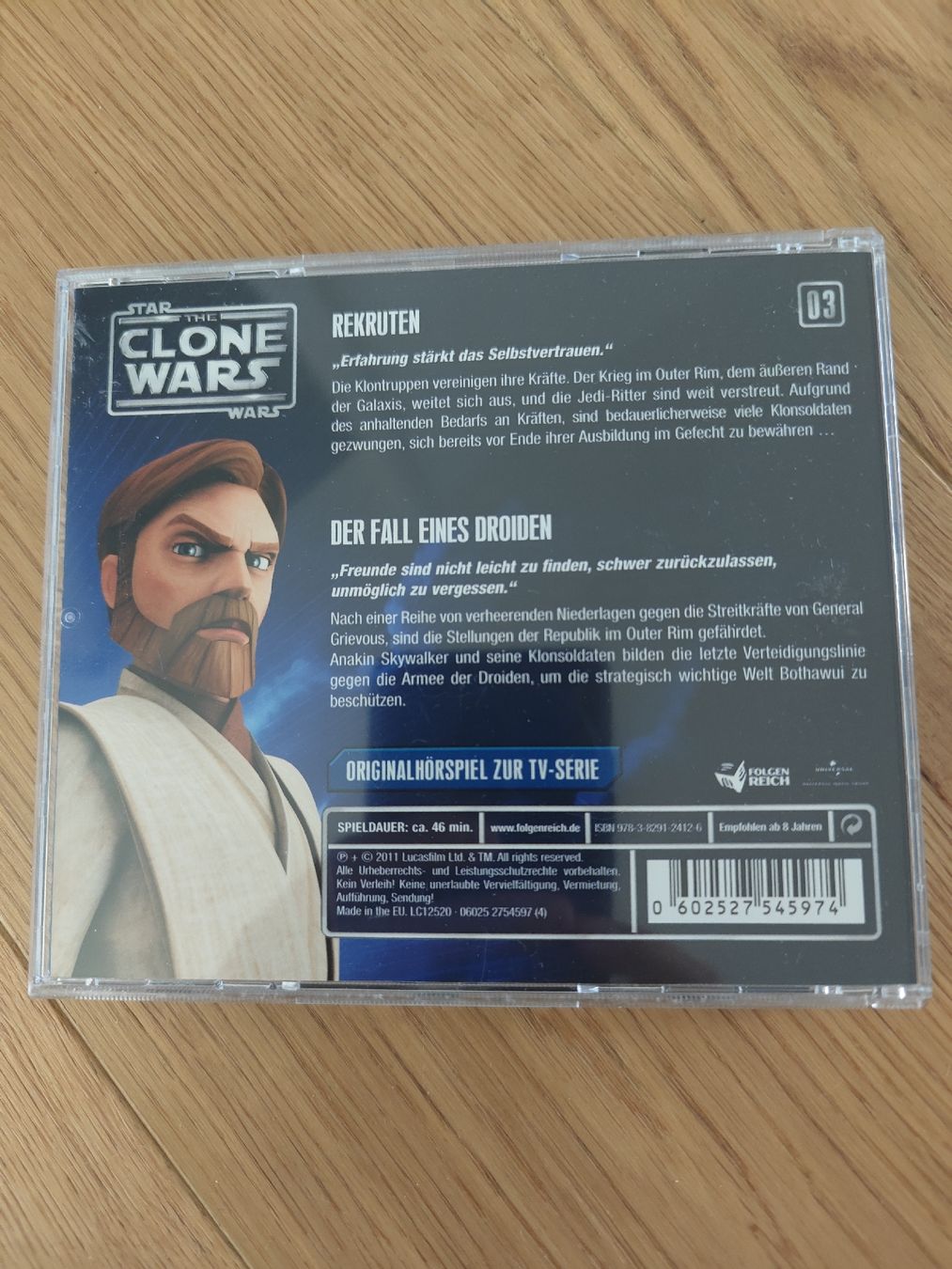 Audiolibri: Clone Wars CD Episode 03 – Usato da Menzingen venduto da tschey-tschey 1