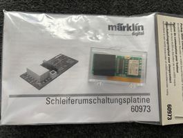 Märklin 60973 Schleiferumschaltplatine fur Zug 2 Schleifer