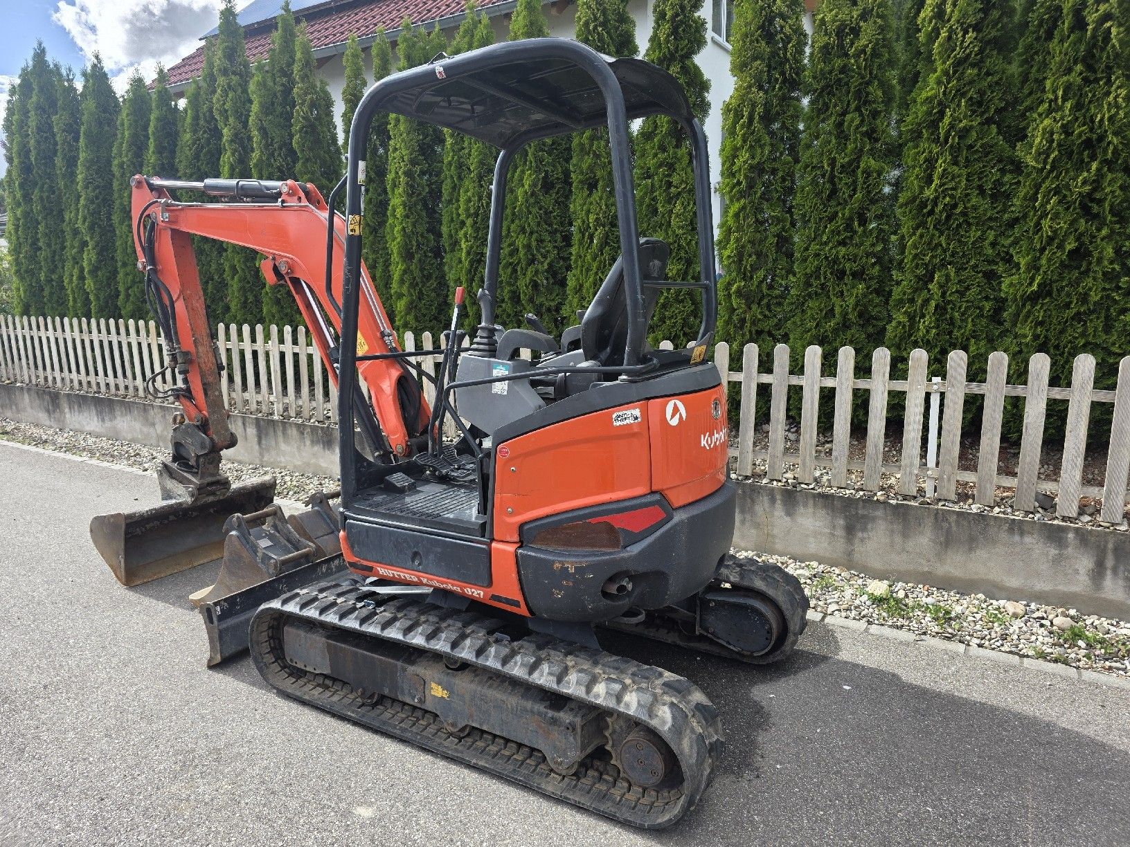 Excavateurs: Bagger Hutter Kubota U27 – D'occasion à Niedergösgen par MHNT 1
