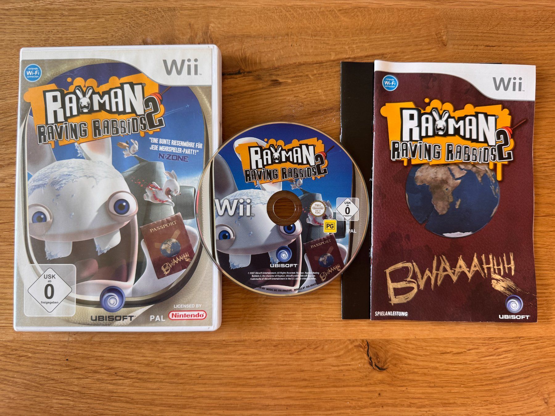 Nintendo Giochi: Rayman Raving Rabbids 2 - Nintendo Wii – Usato da Schaffhausen venduto da bec_82fj