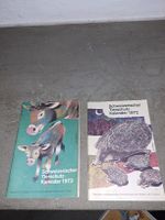 Schweizerischer Tierschutz-Kalender 1972 und 1973, Vintage!