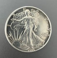 Silbermuenze American Eagle 1 Unze 1987 neuwertig
