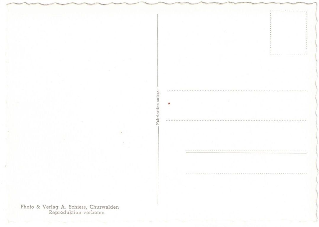 Cartoline postali: Parpan mit Skilift Heimberg – Usato da Binningen venduto da Mountainrider 1