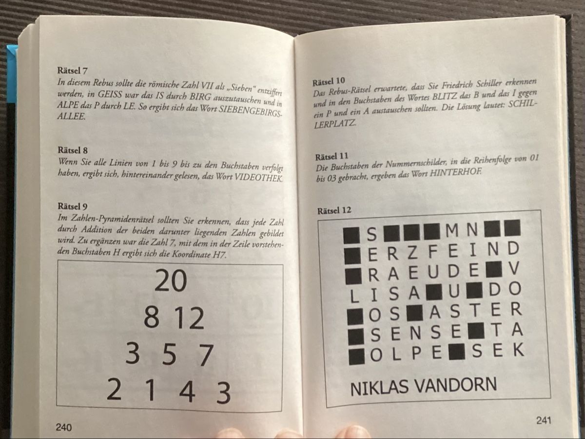 Livres: Rätselkrimi, 50 Rätsel – D'occasion à Reinach BL par Linda013 6
