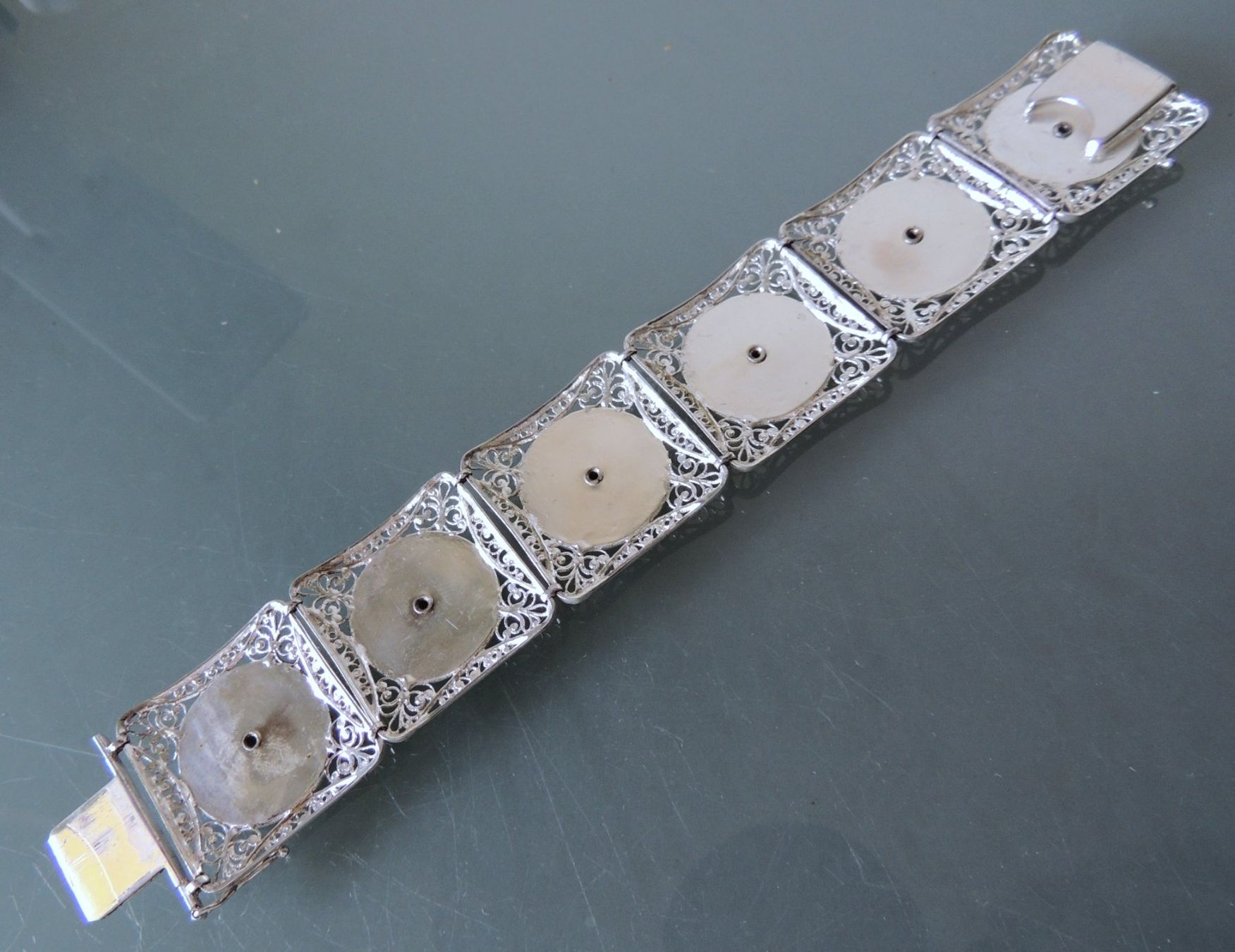 Bracciali & Braccialetti: Silber 925 Armband aus dem Orient – Usato da Waldenburg venduto da schaller707 3