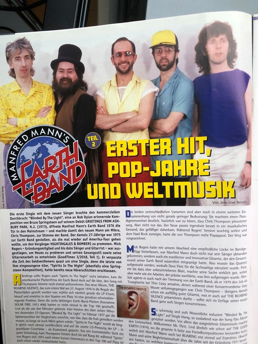 Zeitschriften & Magazine: Manfred Mann´s Earth Band – Neu (gemäss Beschreibung) aus Aeschi SO von Stones55 2