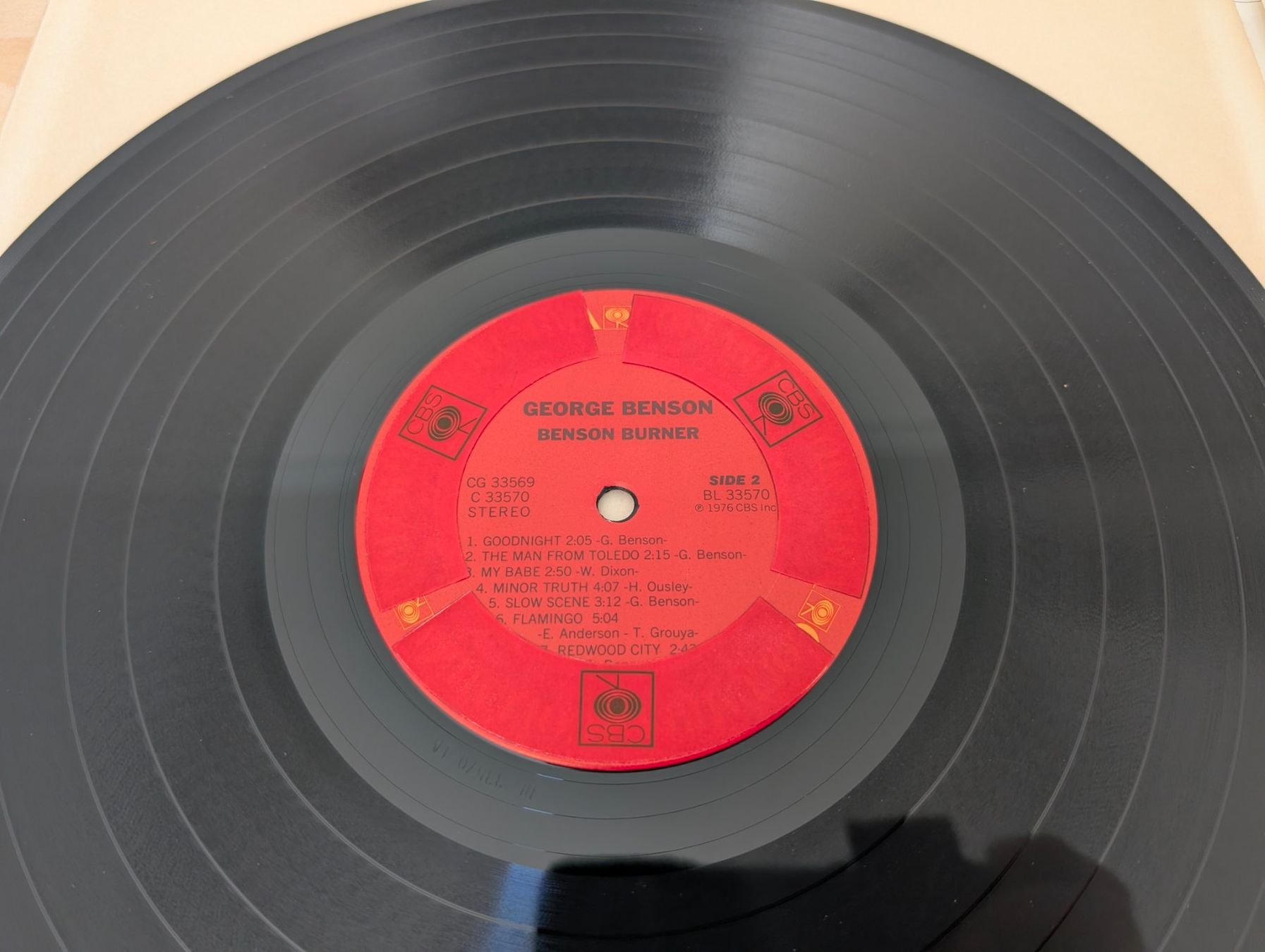 Dischi in vinile: George Benson – Benson Burner  US 76 – Usato da Ebikon venduto da kisuM 7