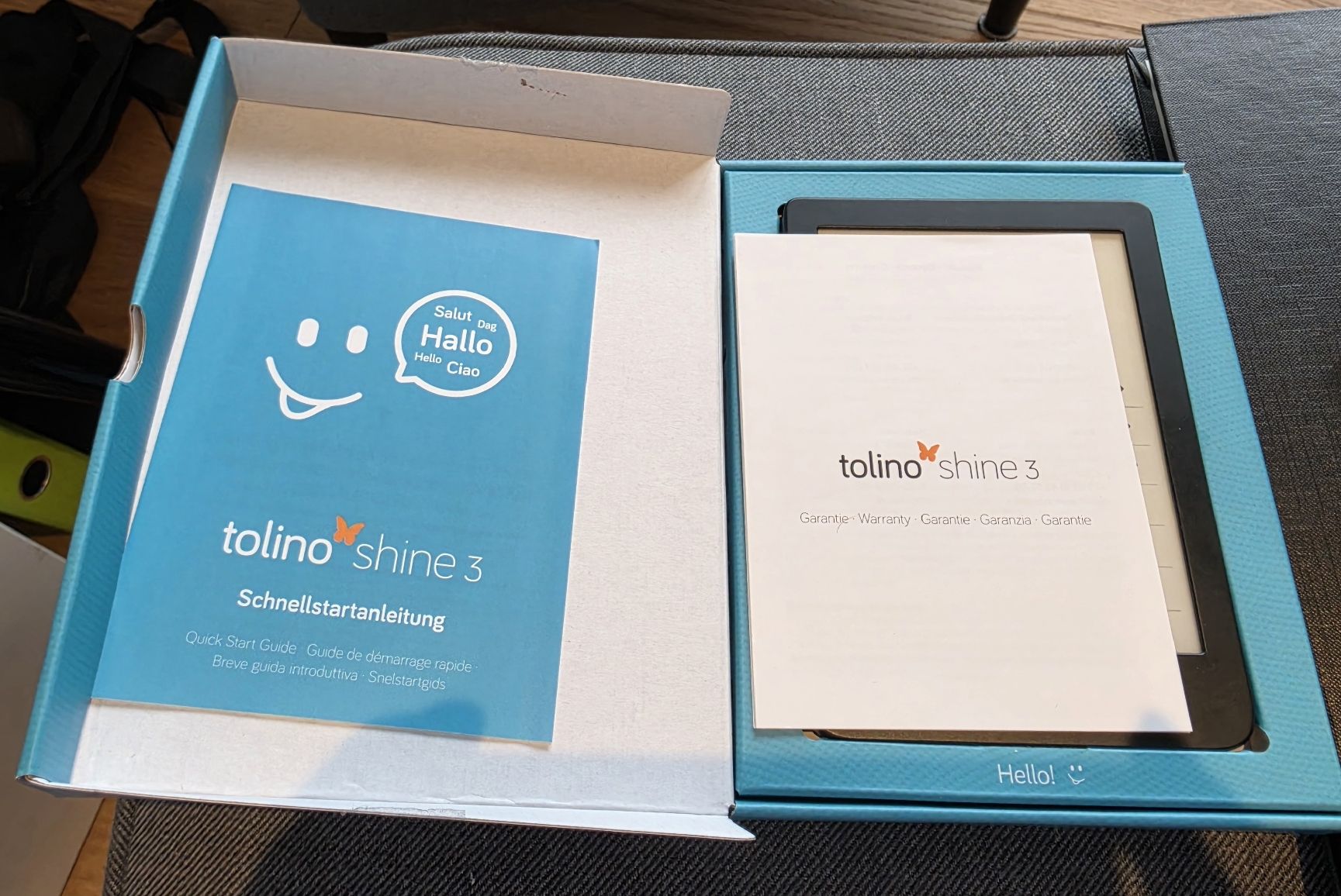 Tolino Tablet PC: Tolino Shine 3 E-Reader in Box – Gebraucht aus Sirnach von pius062 3