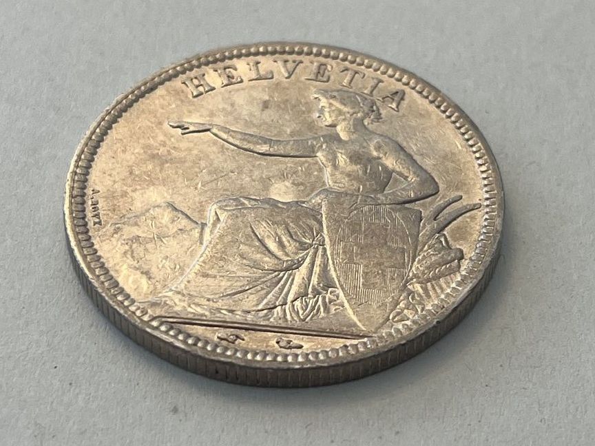 Tutti le monete: 5 Franken 1850, Sehr schön!!! – Usato da Tägerwilen venduto da Beata1sager 8