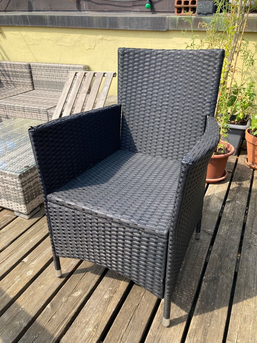 Sedie: Rattan Gartenstühle – Usato da Winterthur venduto da Celina.B. 1