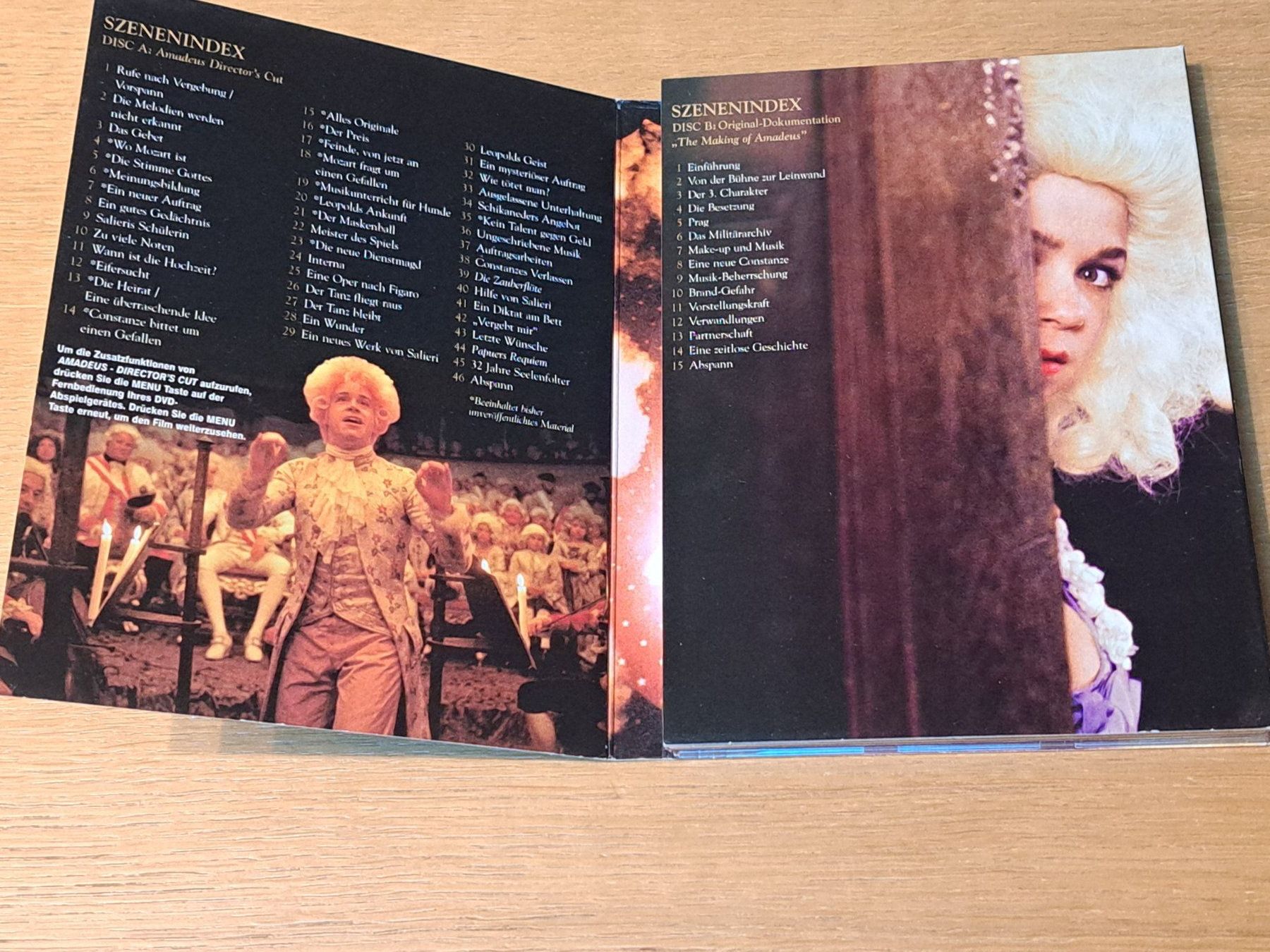 Tutti i DVDs: DVD AMADEUS, 2-Disc Special Edition. Director's Cut – Usato da Unterseen venduto da Kanica 2