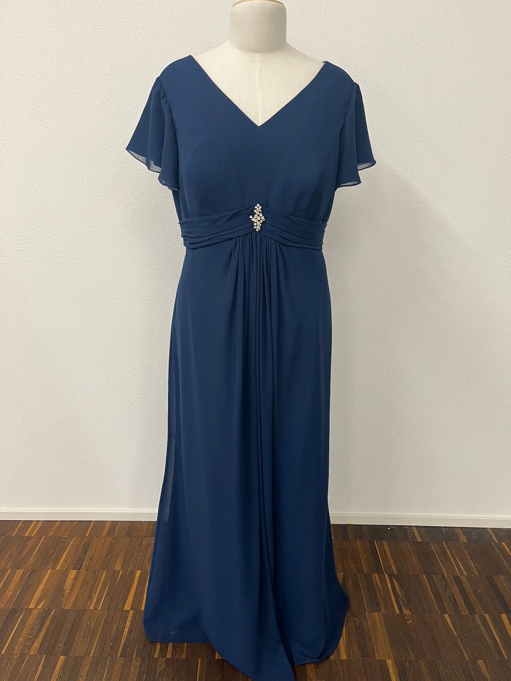 Vestiti: Festkleid dunkelblau Gr. 50 – Nuovo (secondo la descrizione) da Rothenburg venduto da stacostaco