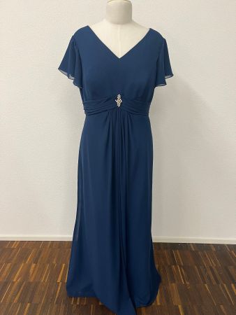 Festkleid dunkelblau Gr. 50