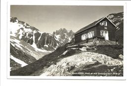 Etzlihütte S.A.C (UR) Sonnigwichel - echte Foto-AK - 1937