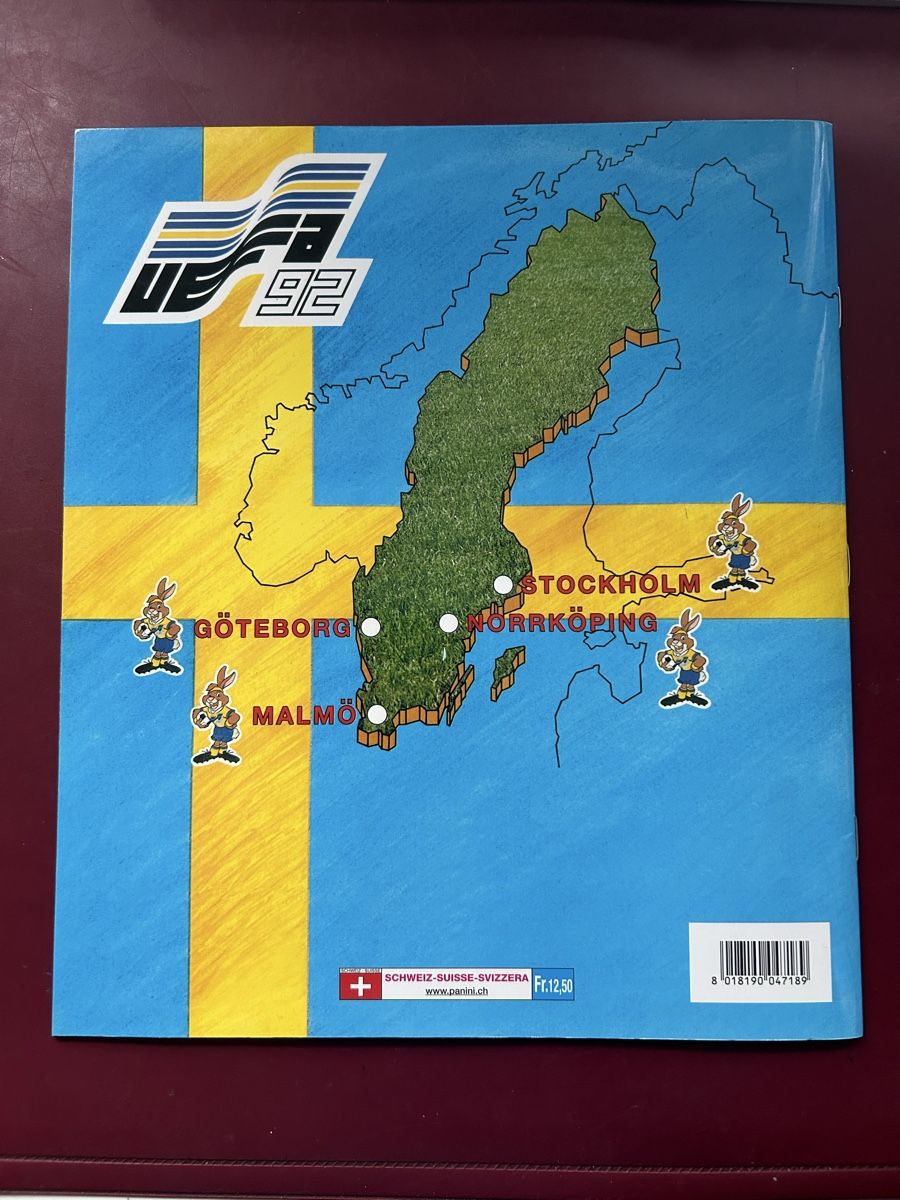 Panini Album: Panini Album Em 1992 Druckversion – Nuovo (secondo la descrizione) da Binningen venduto da Flagello 1