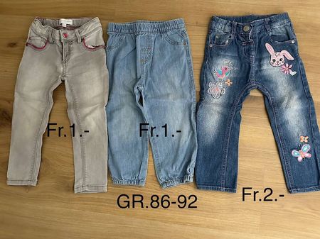 Mädchen Jeans Gr. 86-92