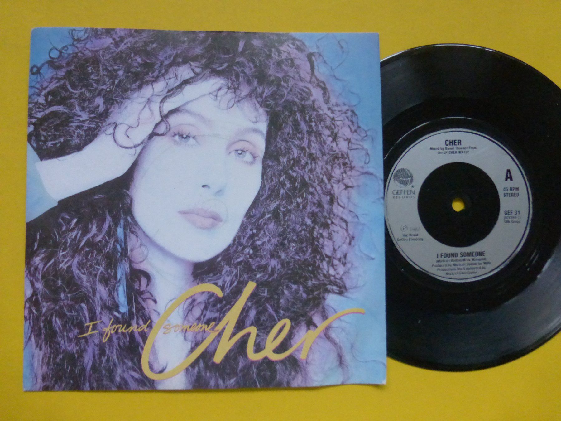 Vinyles: Cher – I Found Someone – D'occasion à Zürich par Swiss57