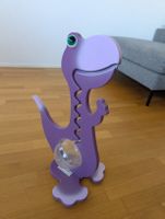 Spardose BigBellyBank Dinosaurier violett gebraucht