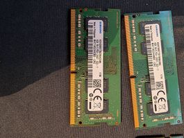 Samsung/Sxhynix 4GB PC4-2400T DDR4 RAM Riegel gebraucht