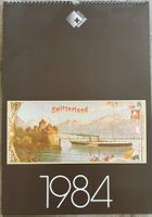 Sulzer Jubiläumskalender 1984, historische Plakate & Technik