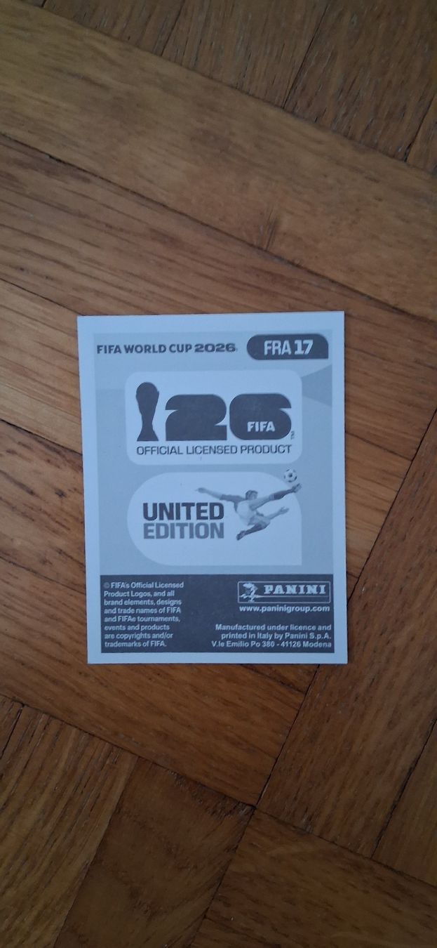 Panini Carte collezionabili: WM- Panini Sticker 2026 Désiré Doué – Usato da Zürich venduto da Pryter 1