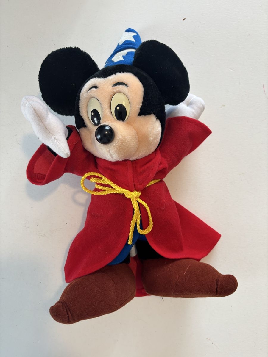 Disney Giocattoli: Peluche Mickey Magicien Disney Vintage 40cm – Usato da Genève venduto da sho_67qj