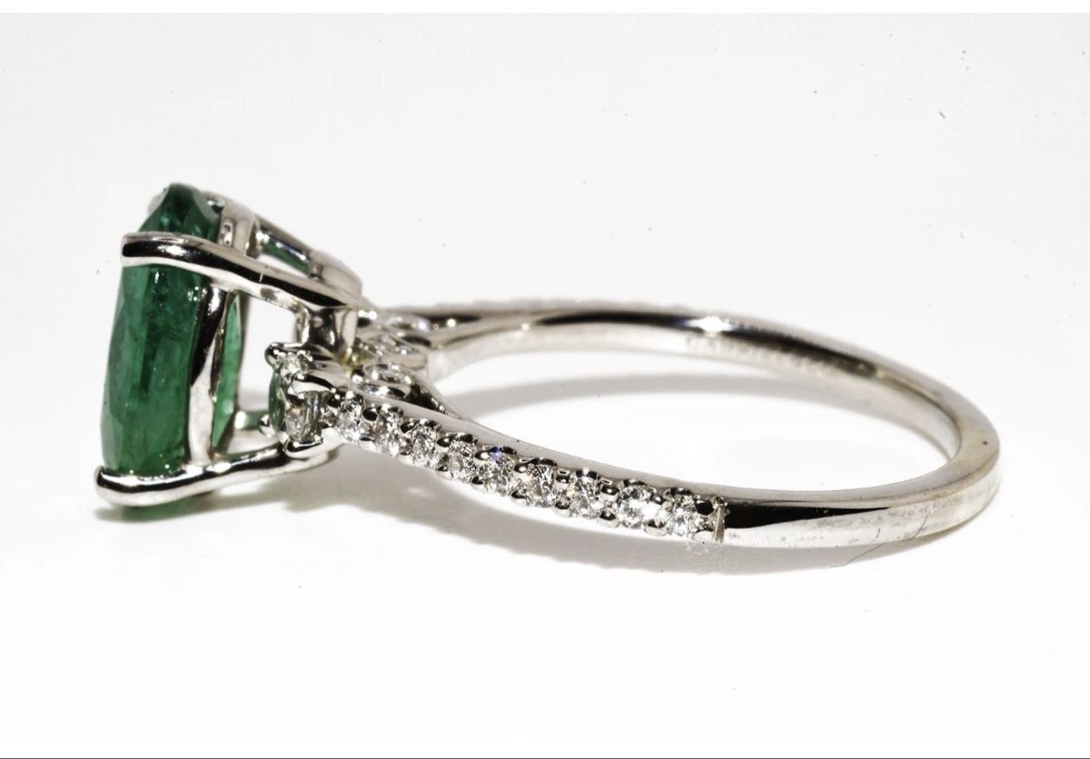 Anelli: Gabriel & Co Emerald Diamonds White Gold Ring – Nuovo (secondo la descrizione) da Nyon venduto da My_wardrobe 3