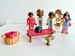 Playmobil Ägypten / Kleopatra – Figuren mit Möbeln & Zubehör