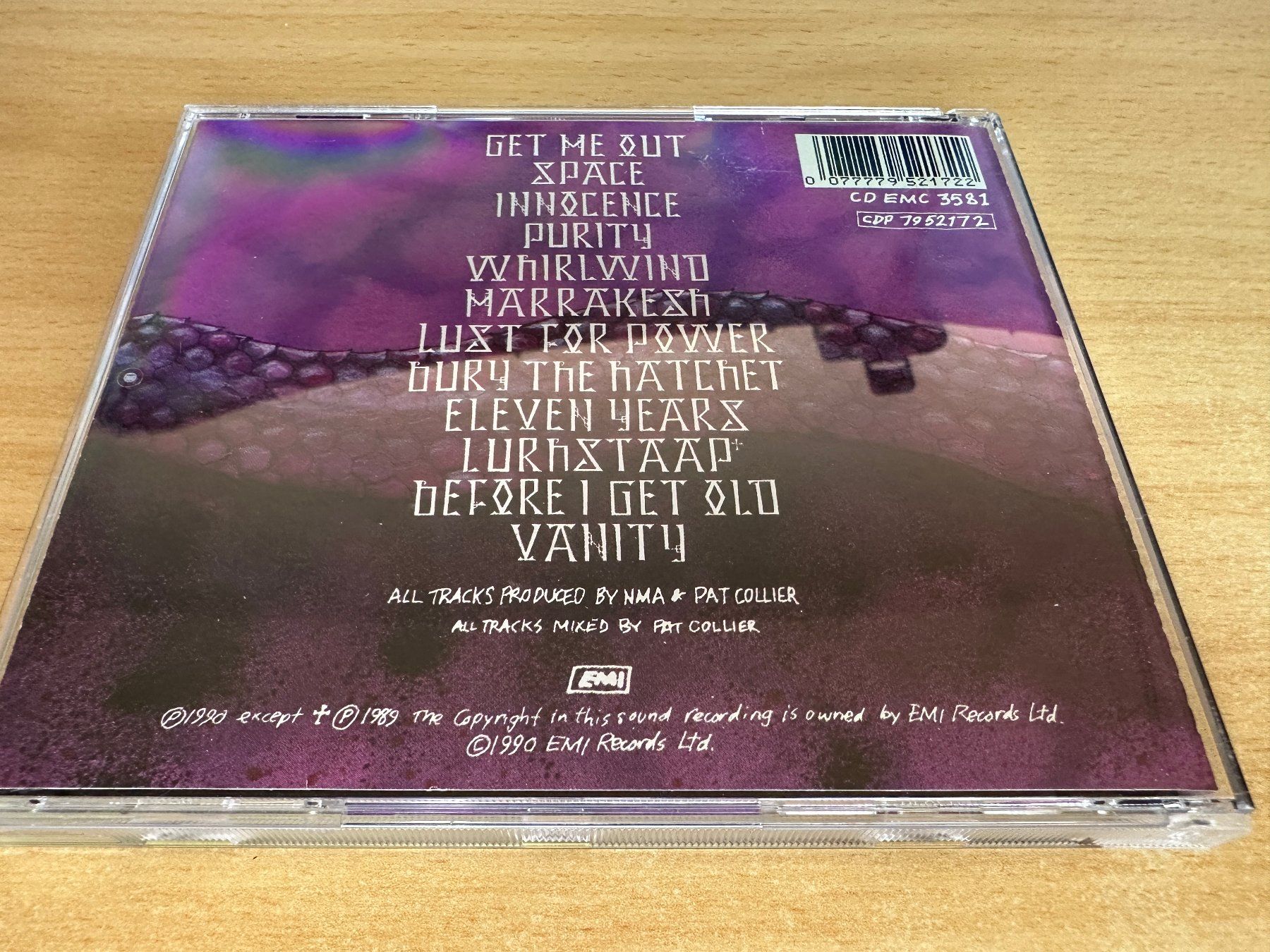 CD: New Model Army – Impurity – Usato da Rikon im Tösstal venduto da Alpenmutz 1