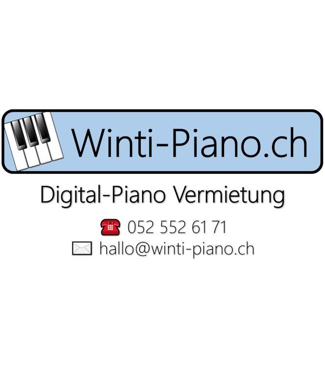 Hocker: klassischer Klavierhocker Occ. mit Spindel, schwarz – Gebraucht aus Winterthur von Winti-Piano 4