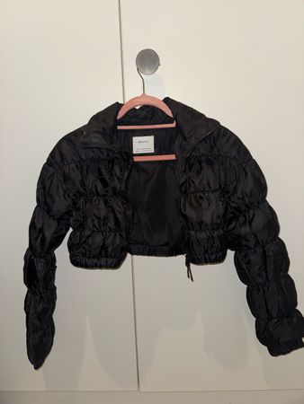 Doudoune courte Bershka noir taille XS bon état
