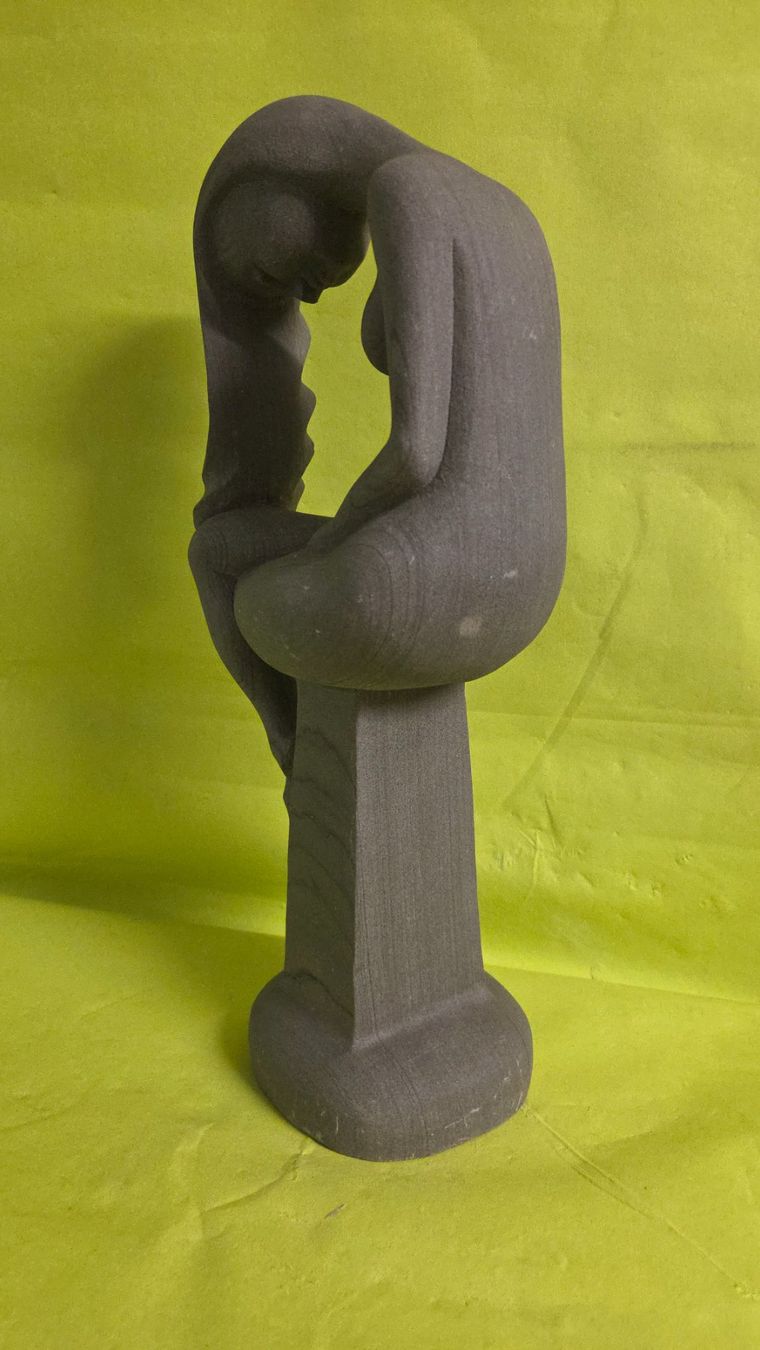 Sculture & Statue: Sandstein Statue sitzende Frau 40cm – Nuovo (secondo la descrizione) da Roggliswil venduto da Mabelco 2
