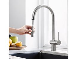 Küchenarmatur mit Brause 2 Wasserstrahlarten 360° Schwenkbar